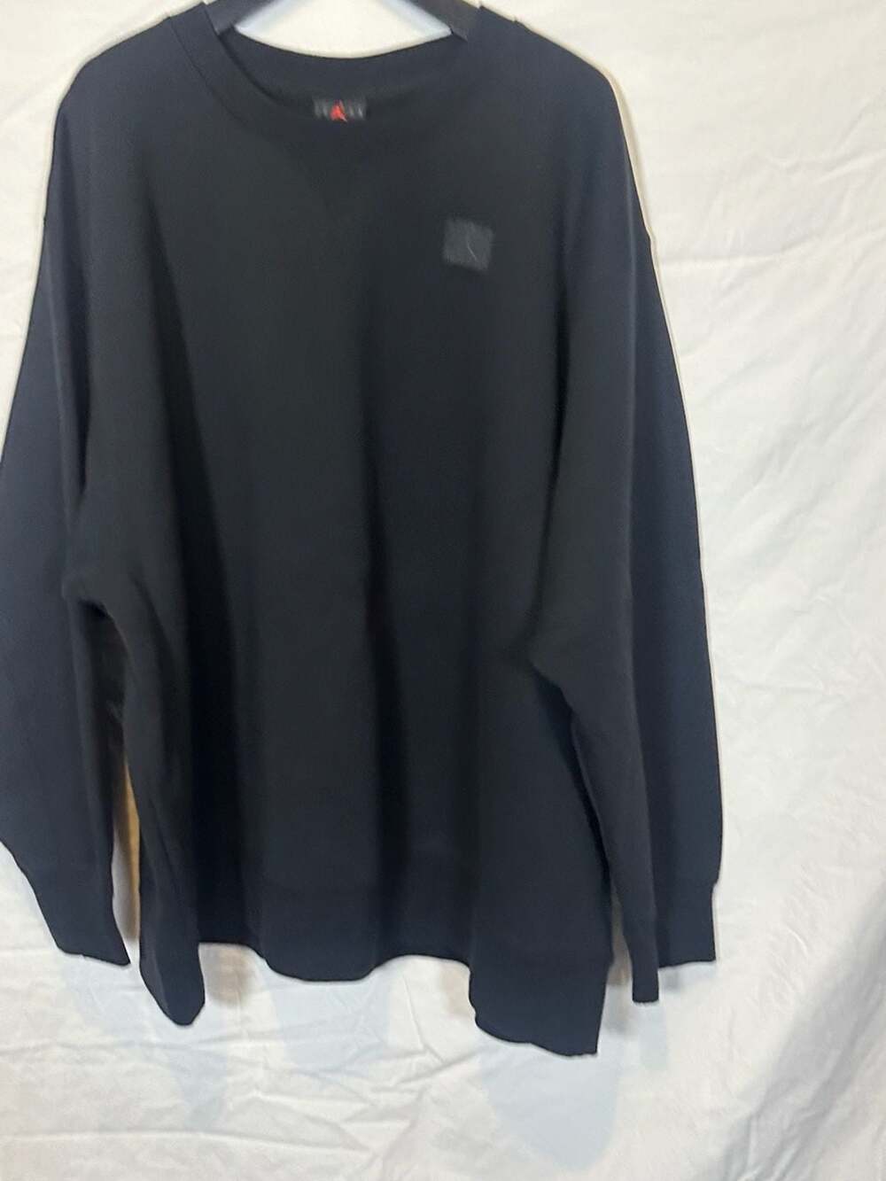 Jordan FV7055-010 Sweatshirt Size Women’s 2X Black Fleece Crewneck